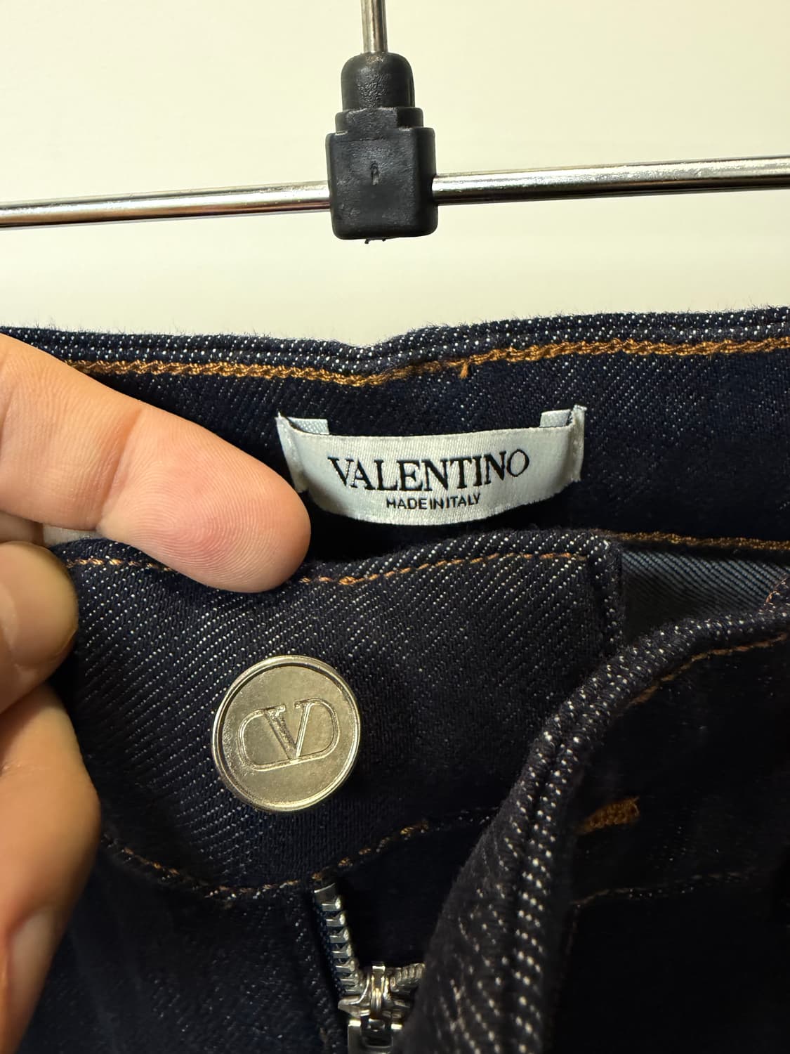 (27) Valention 발렌티노 생지 부츠컷 데님팬츠 상품이미지6
