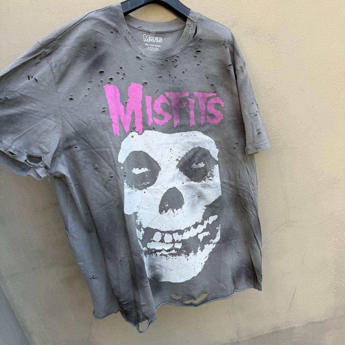 MISFITS 디스트로이드 커스텀 반팔티 상품이미지5