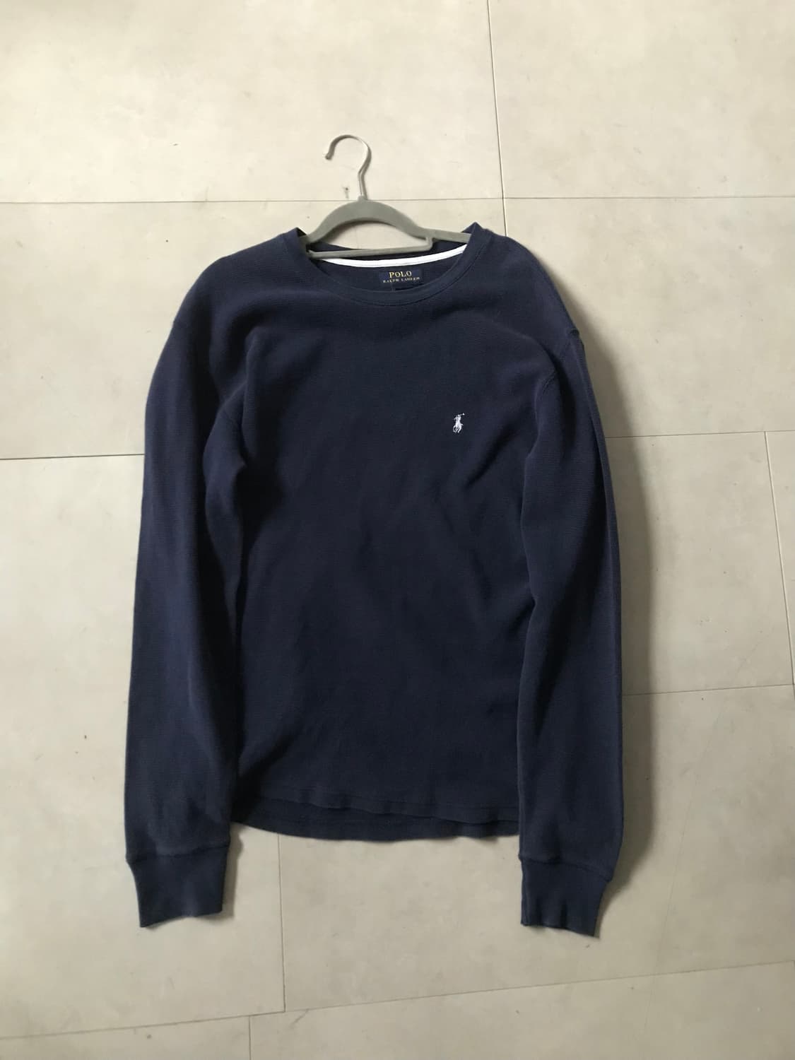 폴로 네이비 와플 롱슬리브 상품이미지7