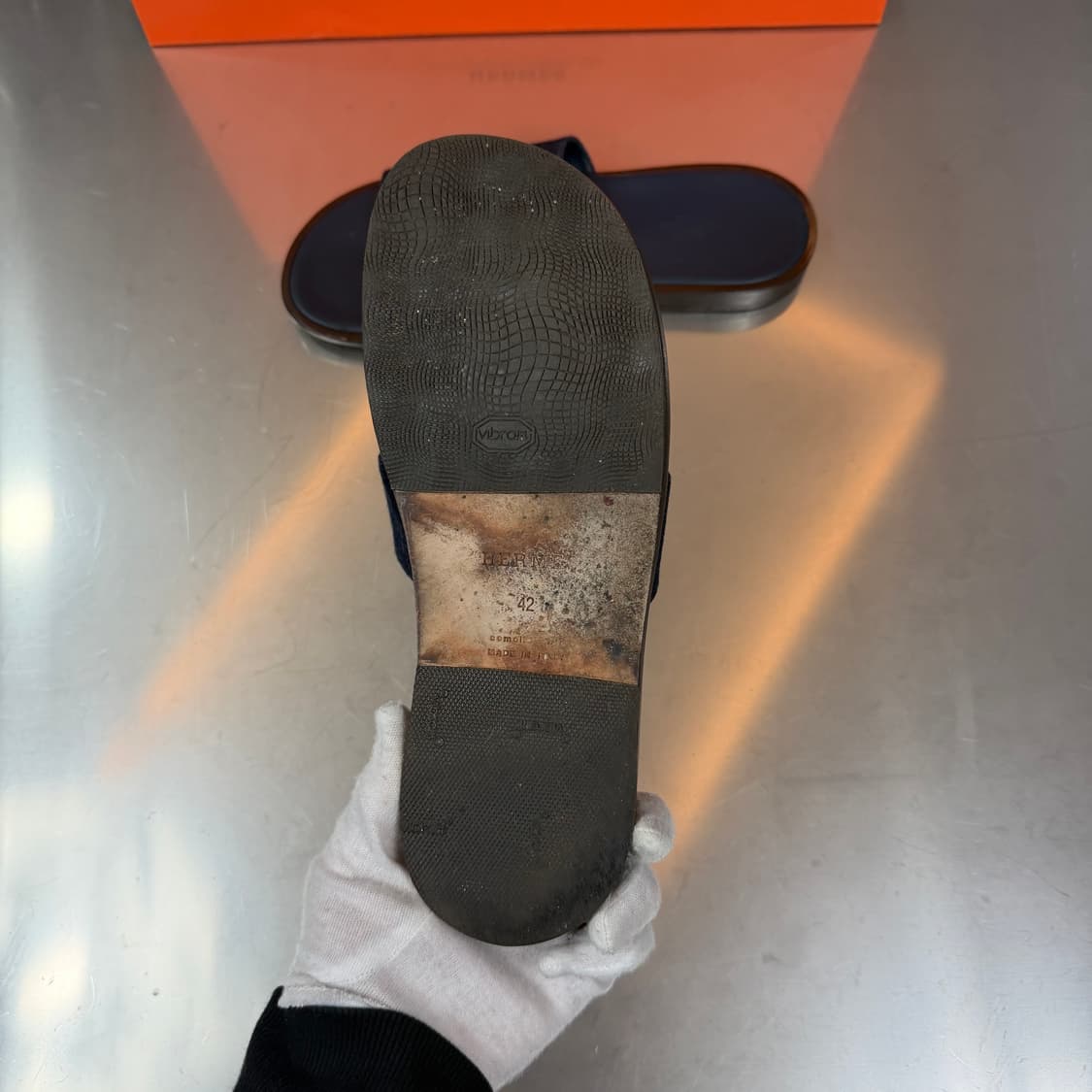 [리오브] 에르메스 이즈미르 샌들 슬리퍼 상품이미지4