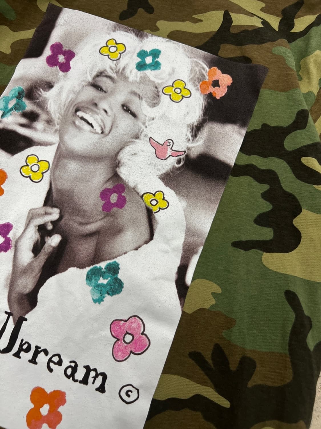 슈프림 20SS 우드랜드 카모 나오미 반팔 티셔츠 상품이미지7