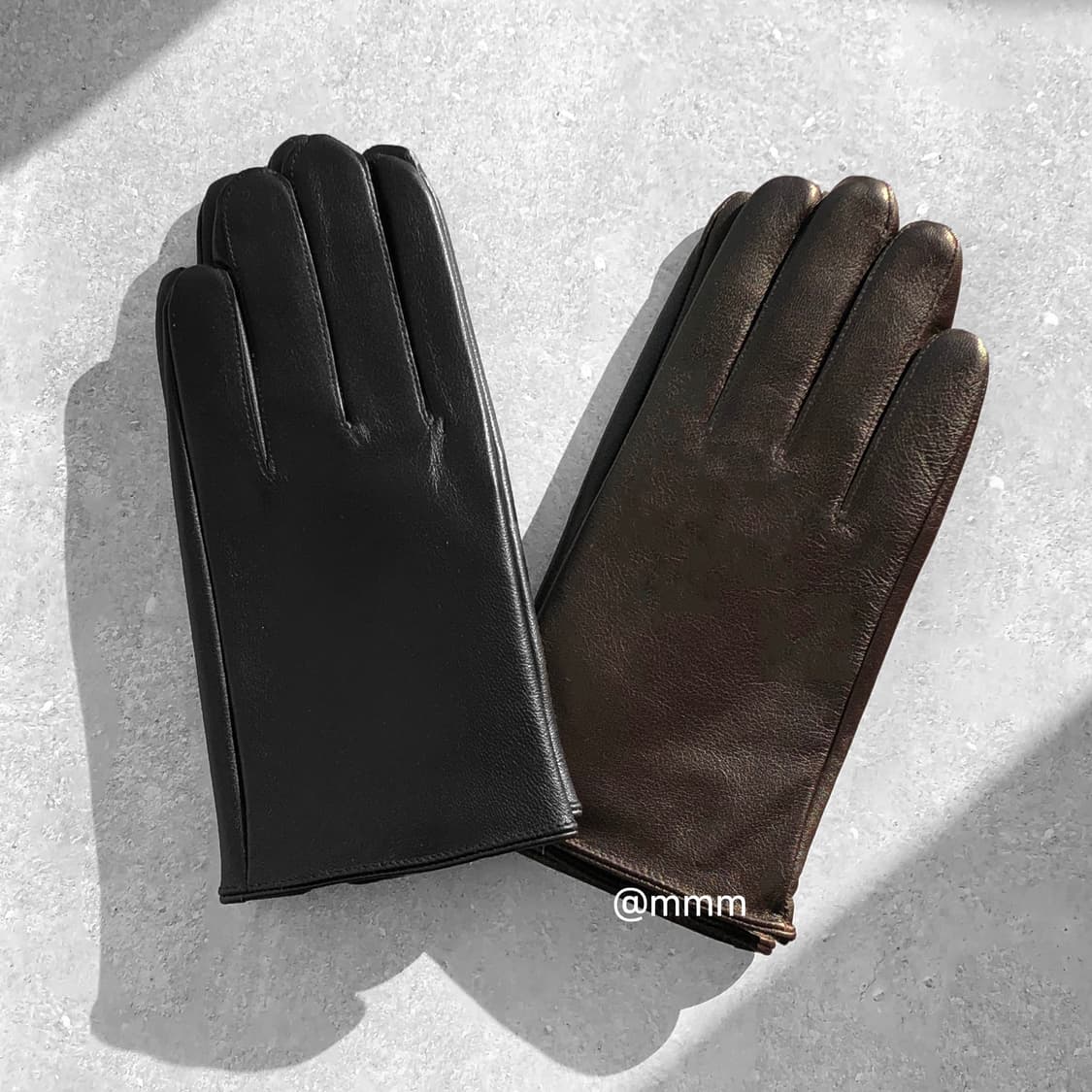 [Unisex] 램스킨 가죽 장갑 브라운 상품이미지10