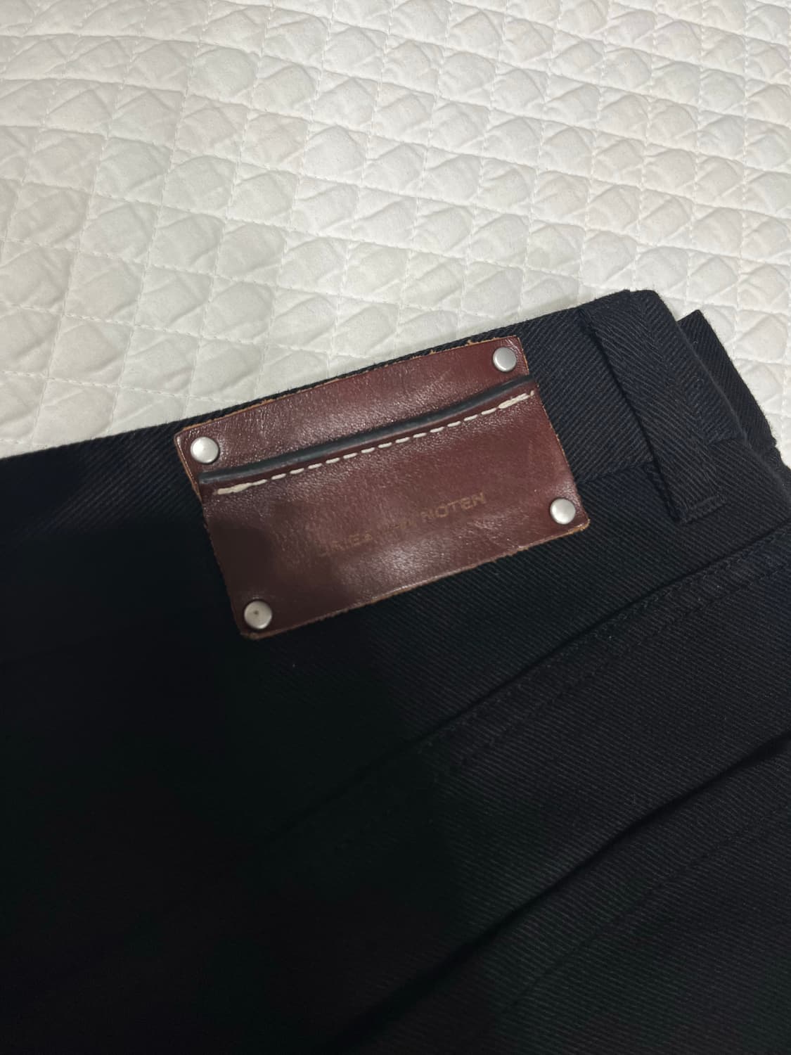 드리스반노튼 코튼 레귤러 팬츠 상품이미지4