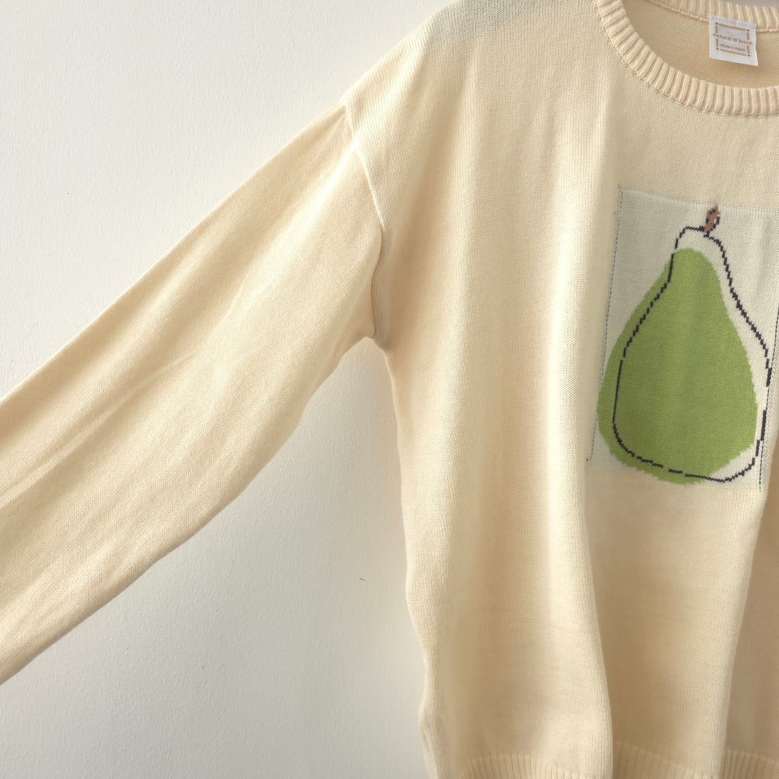 natural di lussa 과일그래픽 코튼 니트 상품이미지6