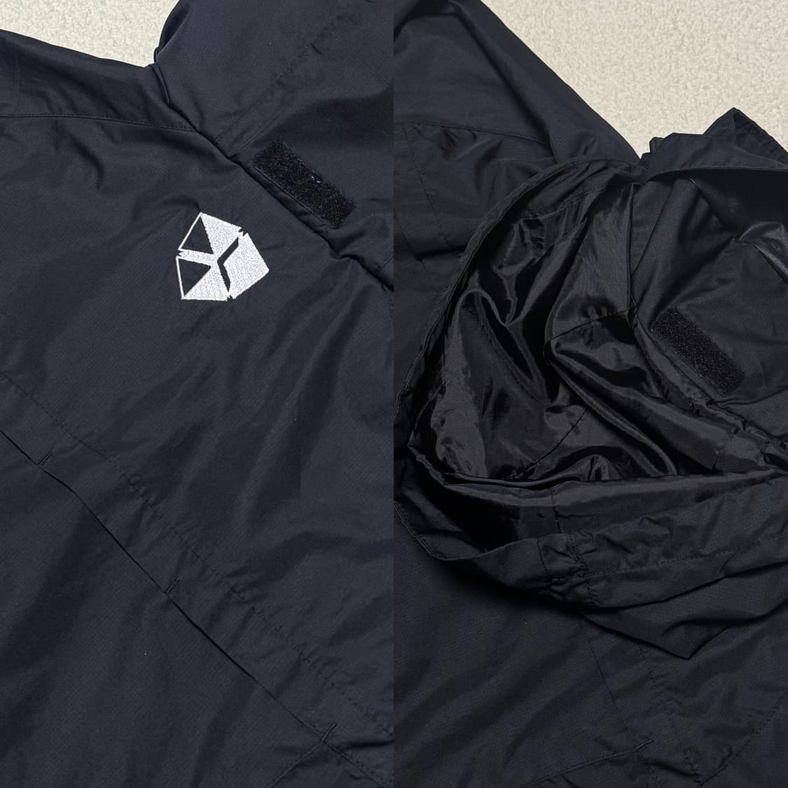 나이키 맨유 블랙 후드 투웨이 윈드러너 상품이미지9