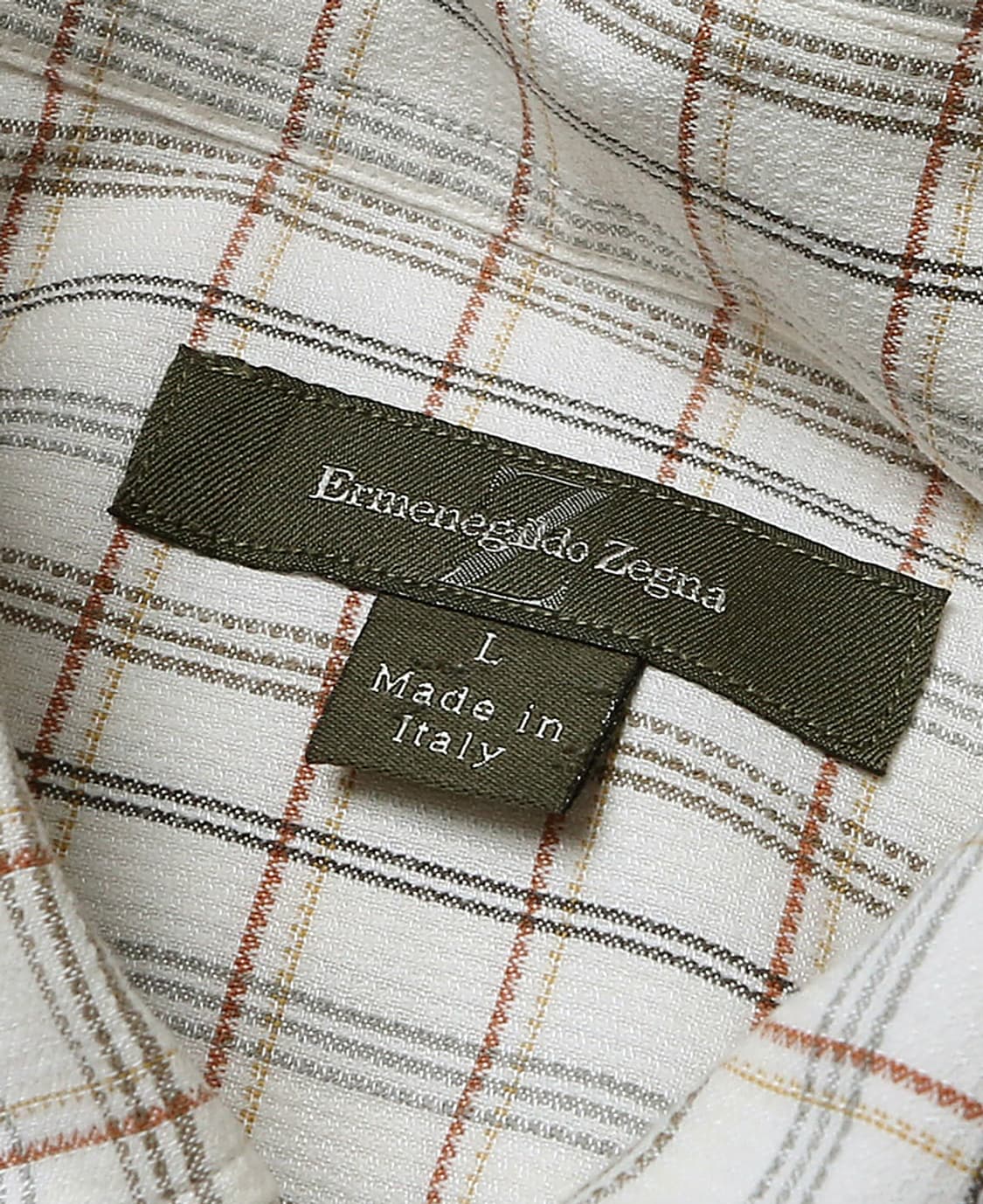 에르메네질도 제냐 [Ermenegildo Zegna] 명품 체크 셔츠 상품이미지7