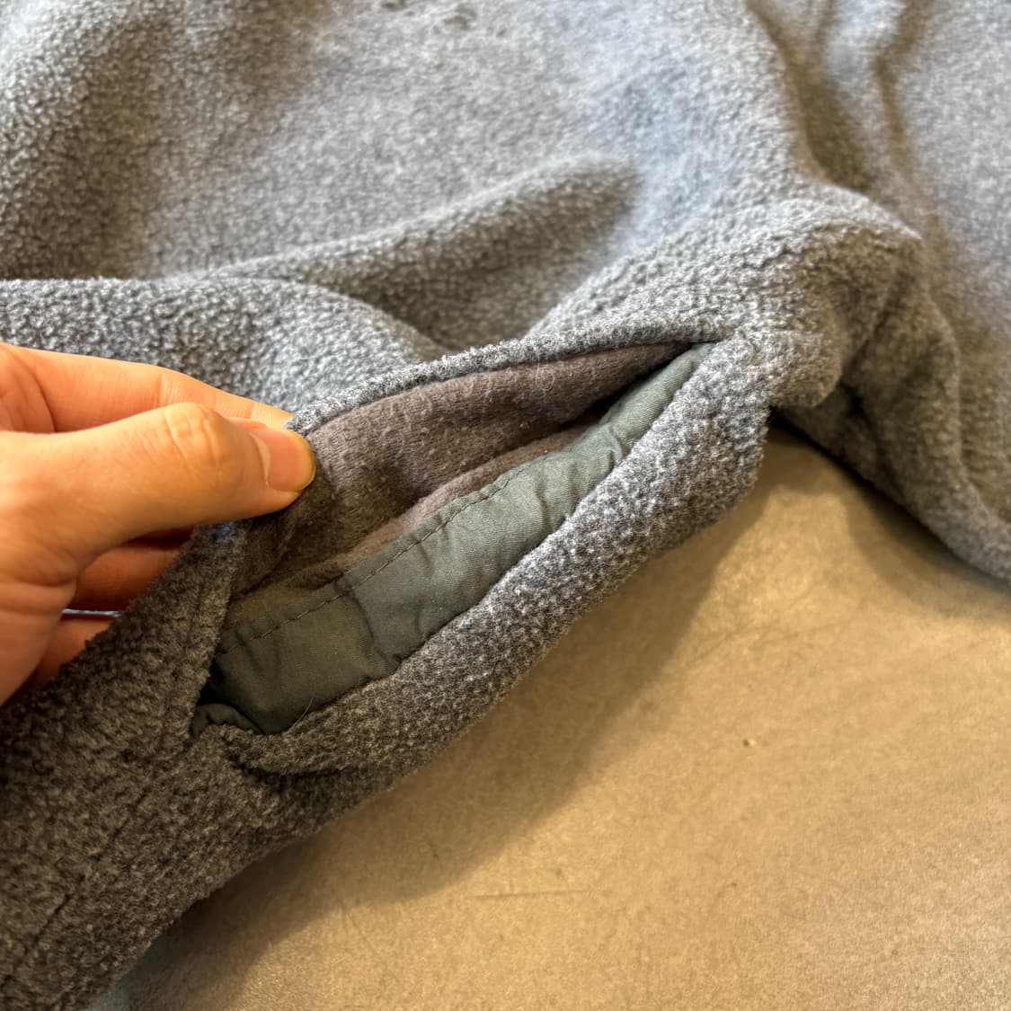 90s L.L.bean 90년대 생산 엘엘빈 그레이 헤비 웨이트 신칠라  상품이미지8