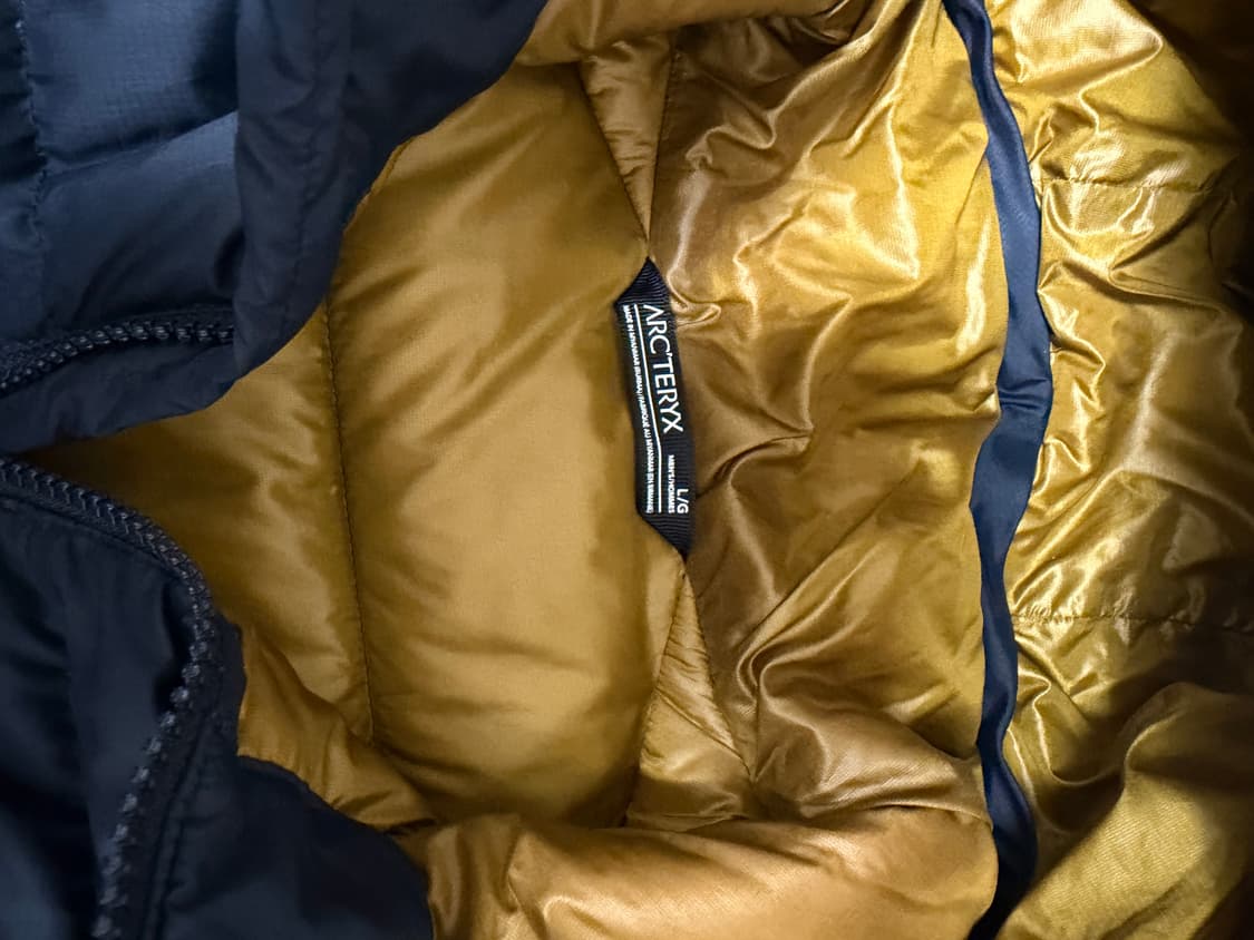 아크테릭스 토륨AR 24K골드  L 상태 최상 상품이미지5