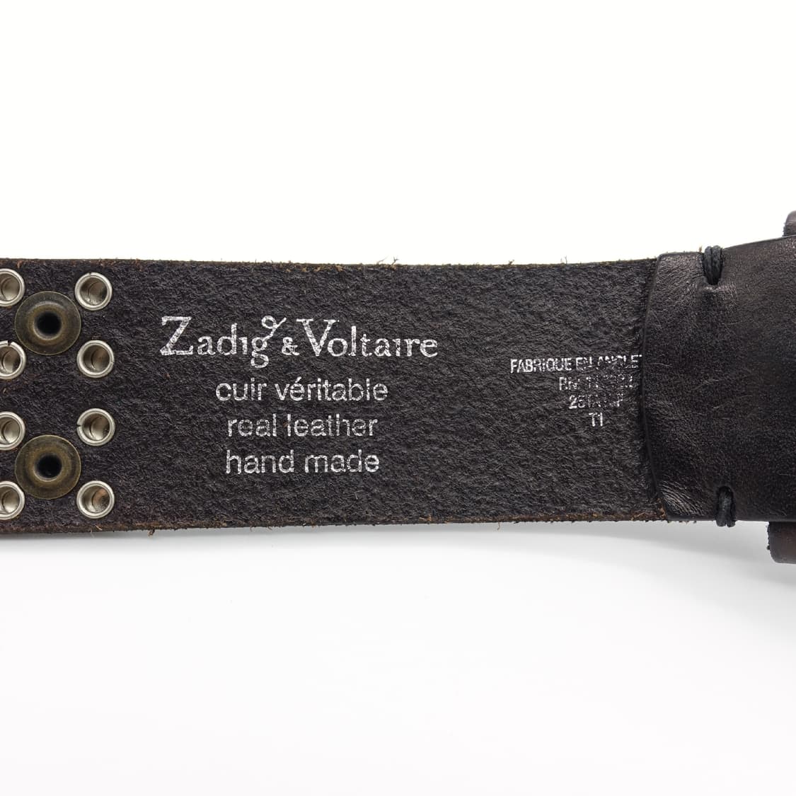 ZADIG&VOLTAIRE 쟈딕앤볼테르 멀티 리벳 스터드 벨트 상품이미지8