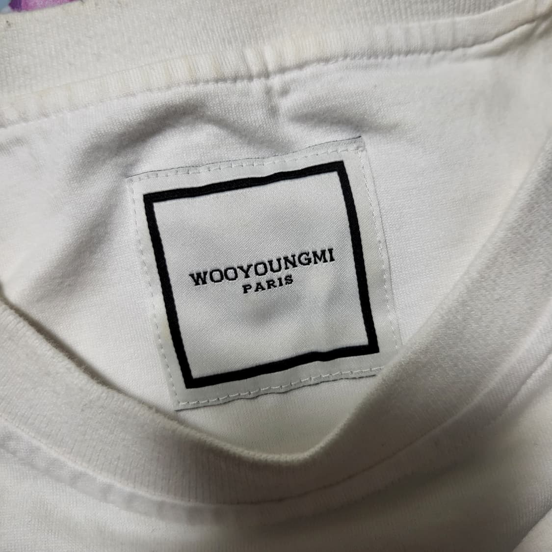 [정품] 48 / 23SS 우영미 깃털 백로고 반팔티  상품이미지6