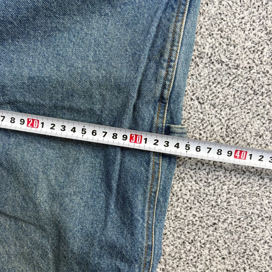 겟유즈드 데님 오버롤 팬츠 (버클X) 0409J 상품이미지7