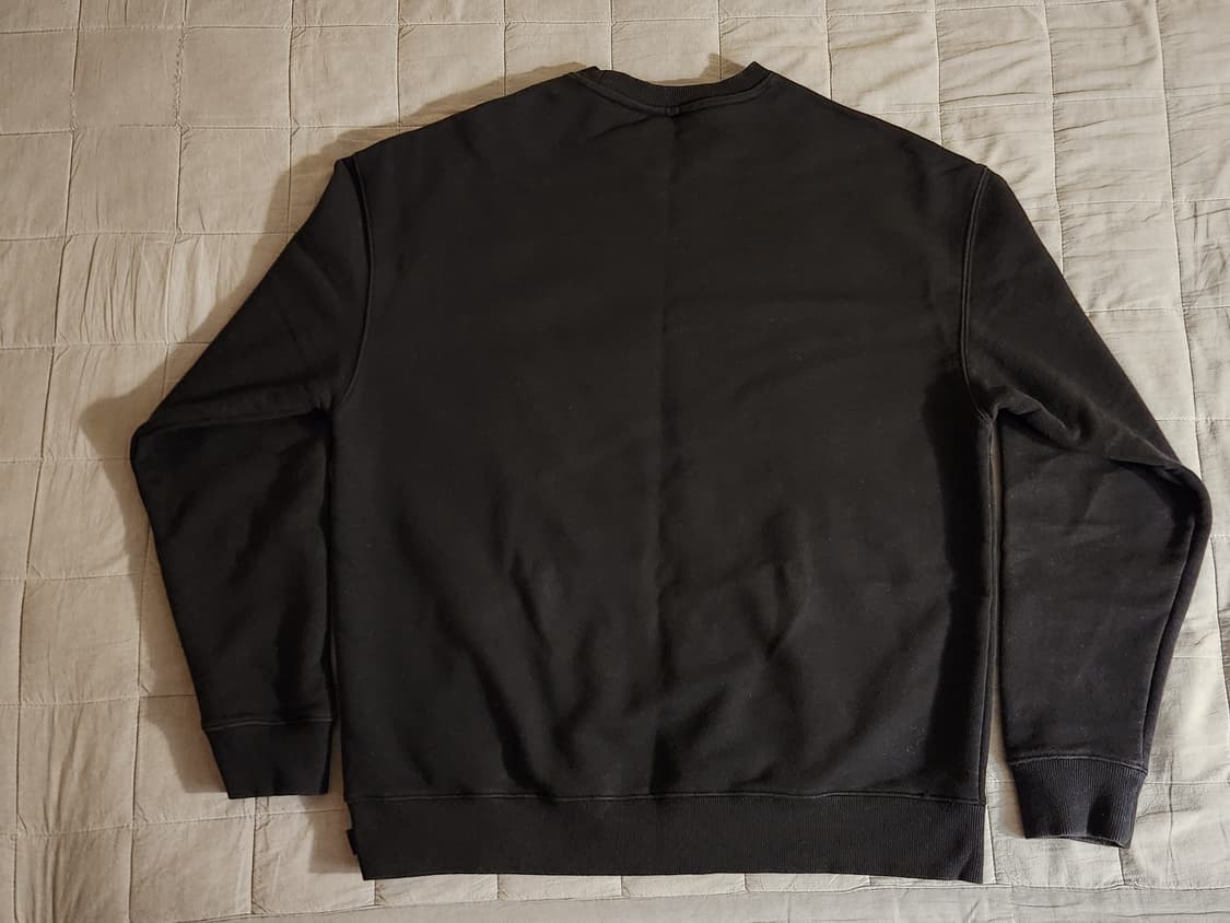 예일 크루넥 불곡 아치로고 맨투맨 블랙 M 상품이미지2