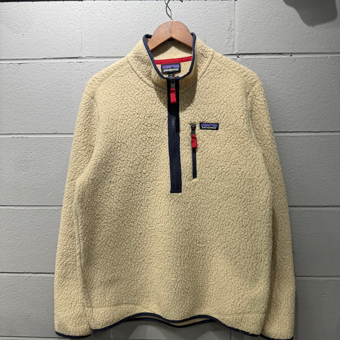 파타고니아 레트로 파일 플리스 반집업 상품이미지1