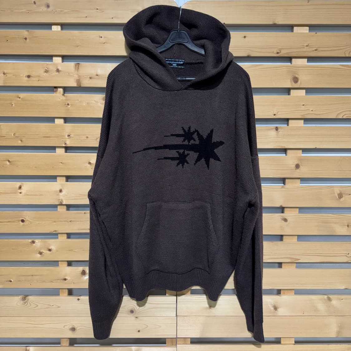 나이스고스트클럽 니트후드 상품이미지1