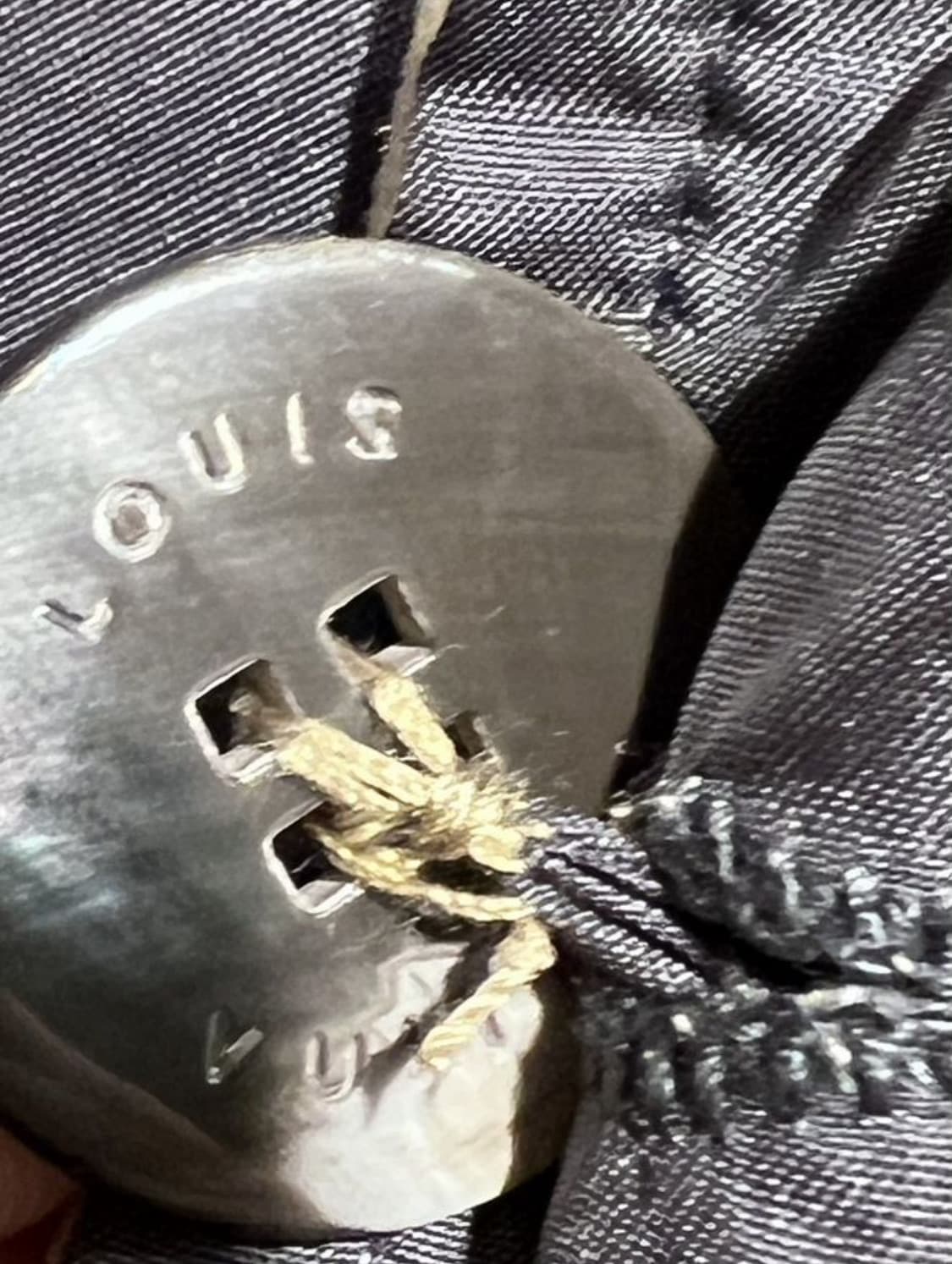 루이비통 리버서블 싱글코트(고트스킨/실크)52 사이즈-해외발송 상품이미지7