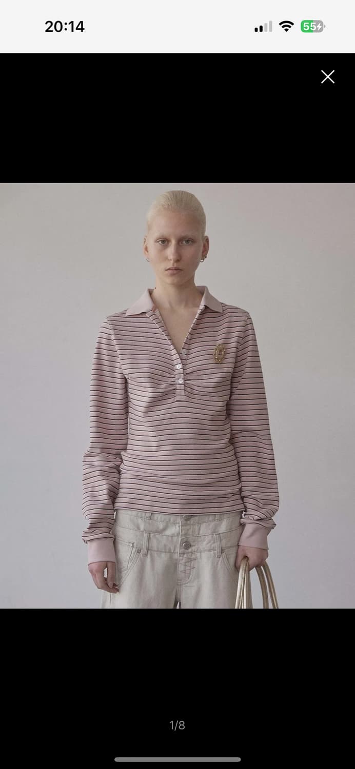 Sculptor 테니스 티셔츠 핑크 s 상품이미지1