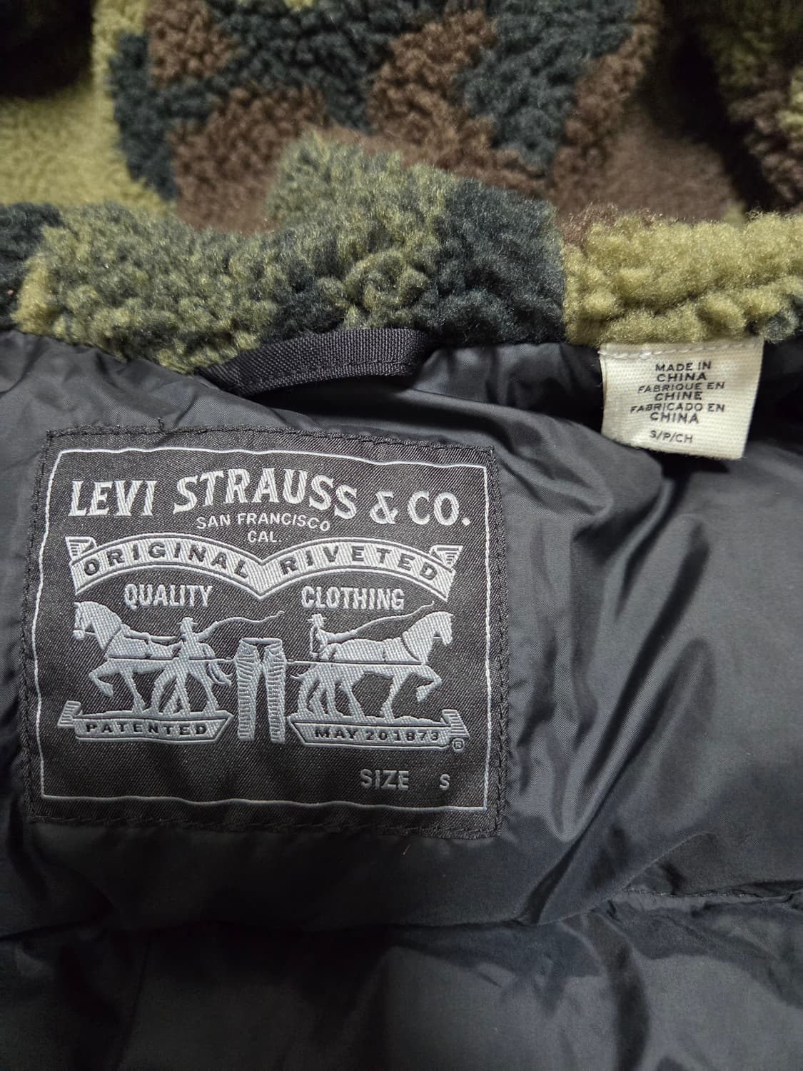 리바이스 헤비다운 야상 점퍼 상품이미지7