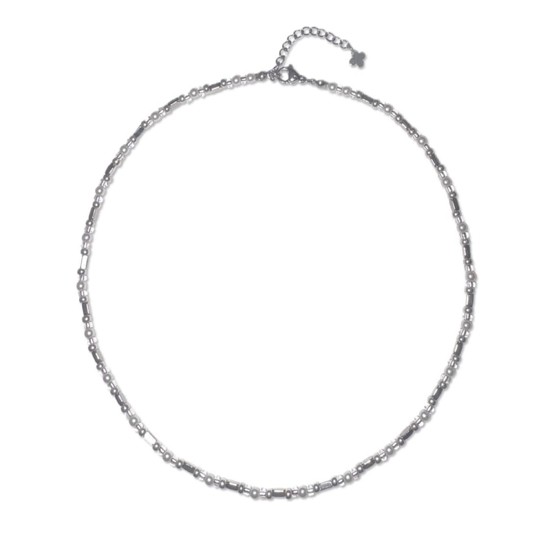 멀티 비즈 목걸이 ( white ) 상품이미지1