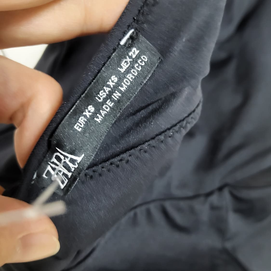 새상품 자라 ZARA 블랙 스윔수트 XS 원피스 수영복 모노키니 상품이미지7