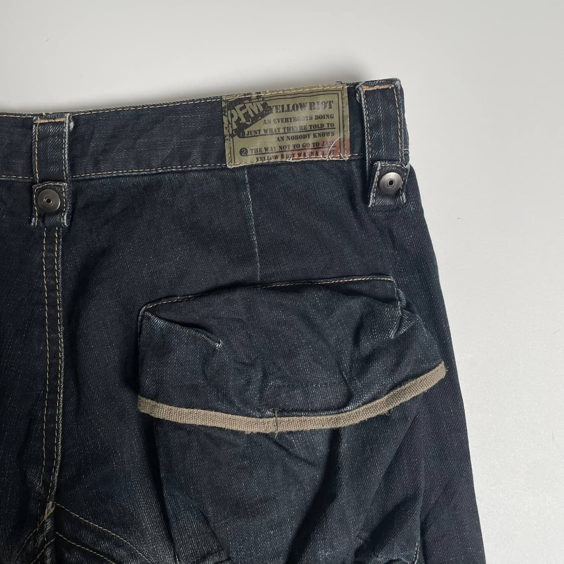 PPFM 카고 포켓 데님 팬츠 상품이미지9