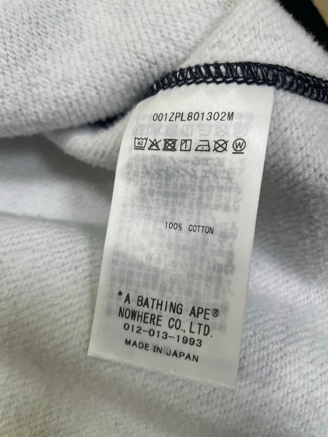 베이프 25aw 닷 샤크 후드 L 상품이미지5