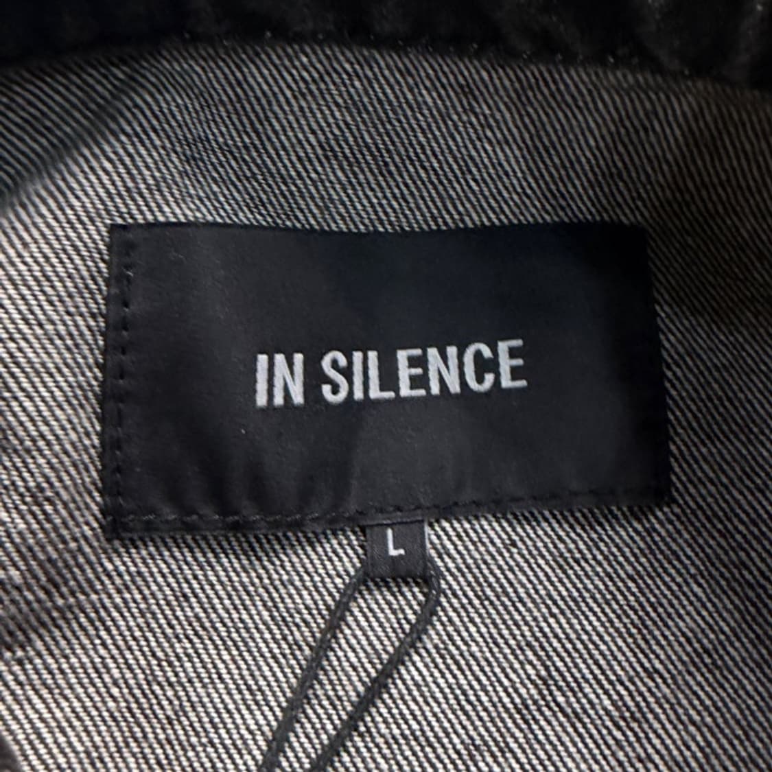 100 인사일런스 오버사이즈 데님 셔츠  상품이미지3