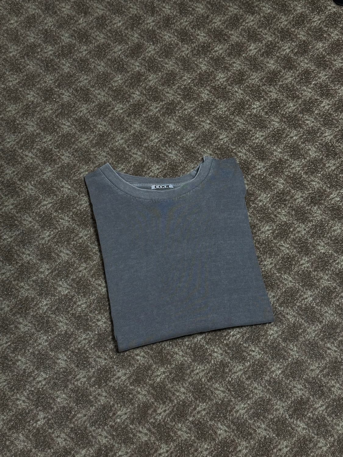 쿠어 피그먼트 워싱 반팔티 M 상품이미지1