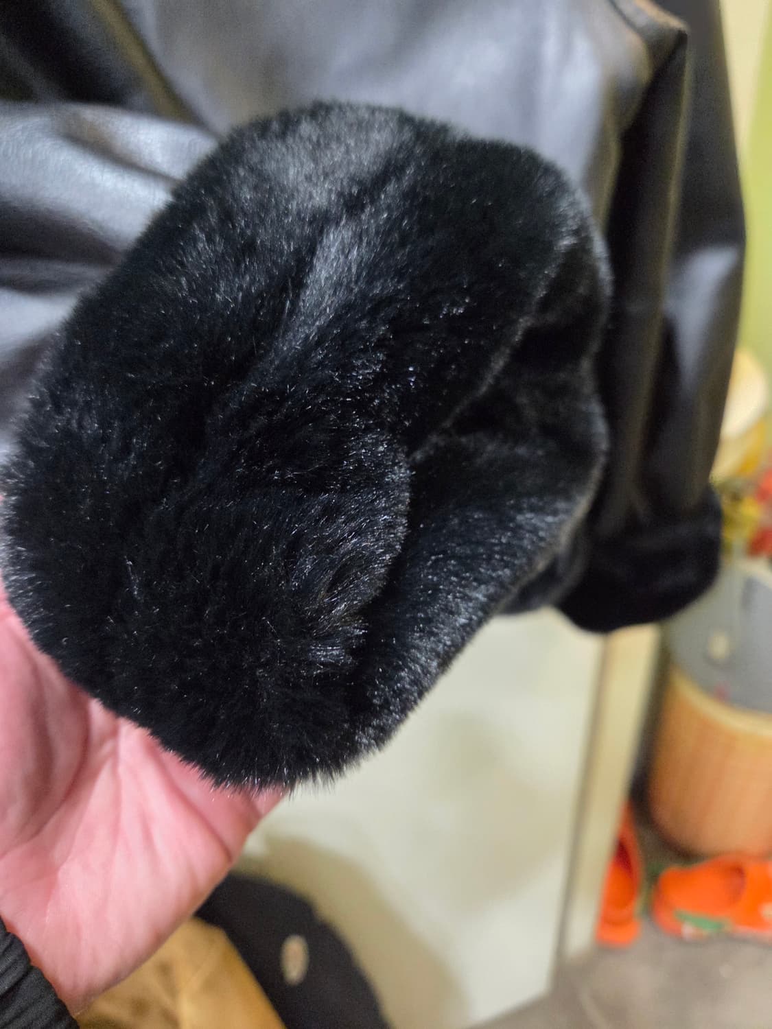 론트 무스탕 상품이미지2