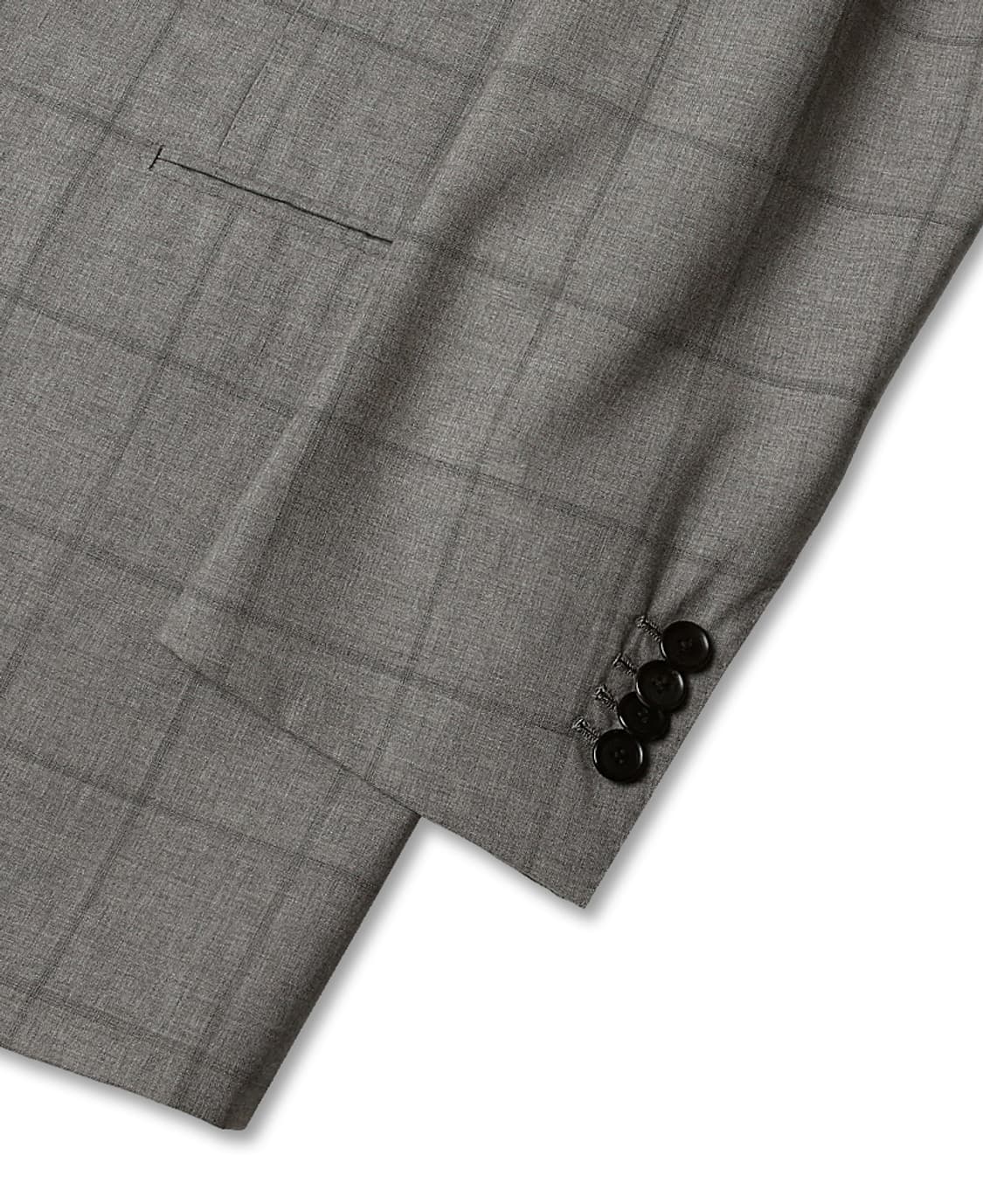 소버린 하우스 [Sovereign House] 라이트 그레이 울 체크수트 상품이미지4