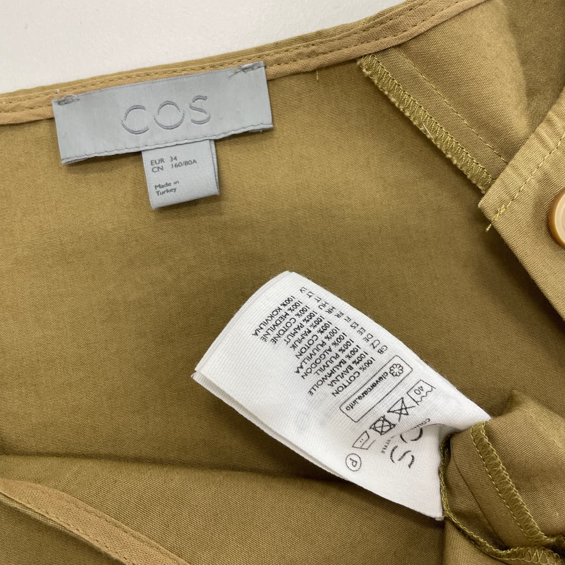 코스 코튼 미디 원피스 상품이미지5