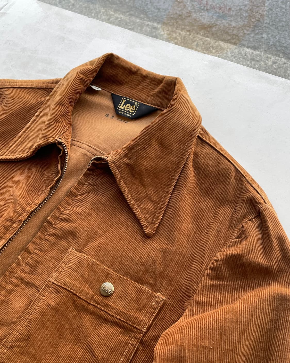 70s USA Lee corduroy work jacket 리 워크자켓 상품이미지5