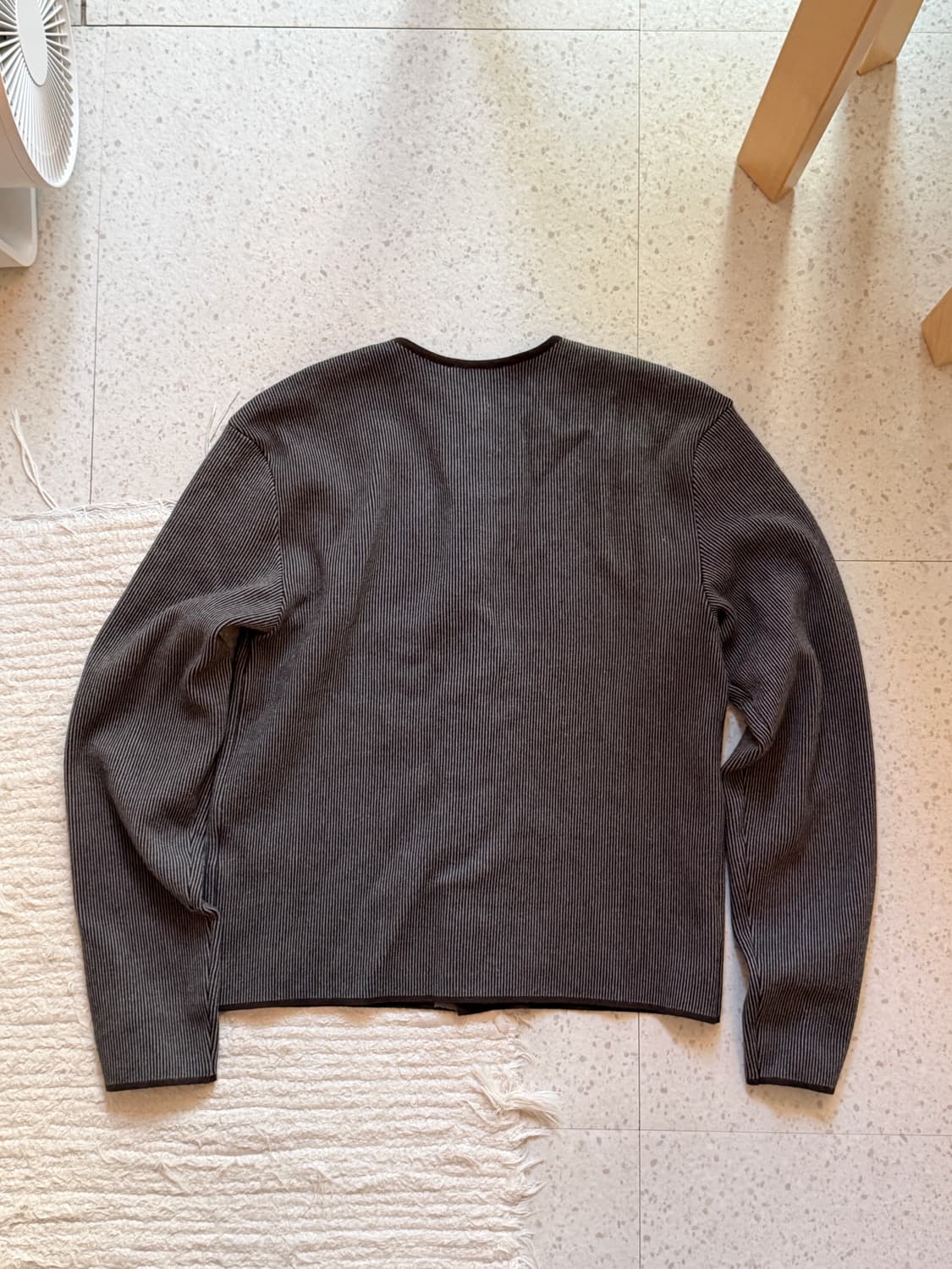 아모멘토 스트라이프 버튼업 가디건 상품이미지4