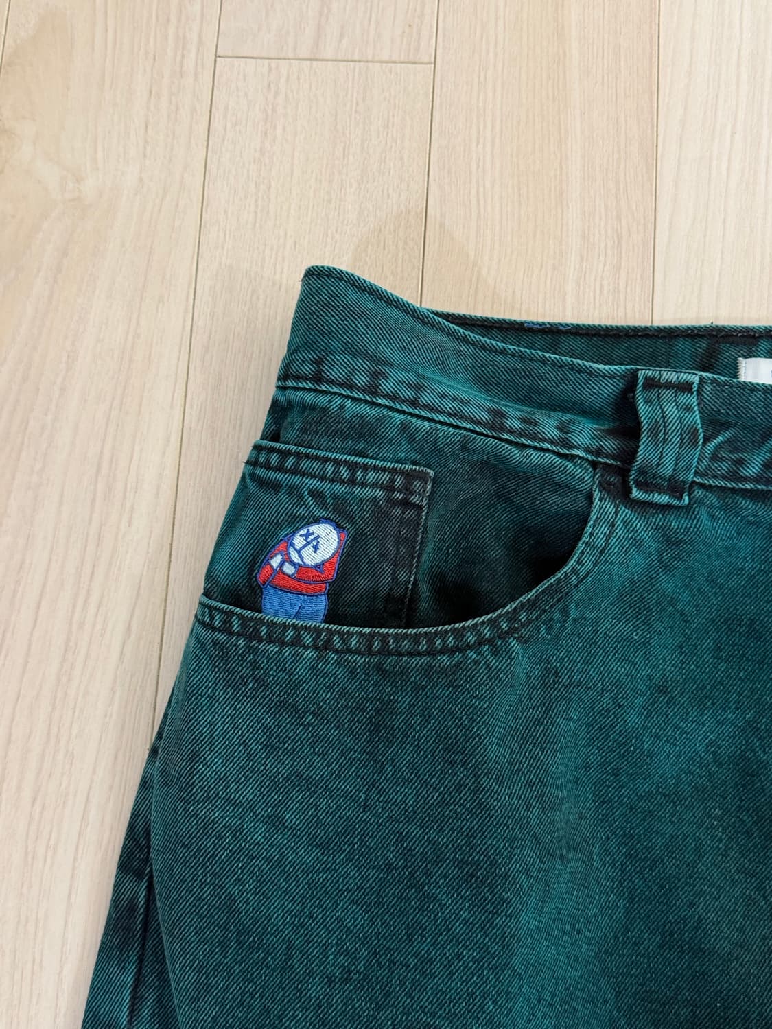 폴라스케이트 빅보이진 구형로고 틸블랙 M 상품이미지2