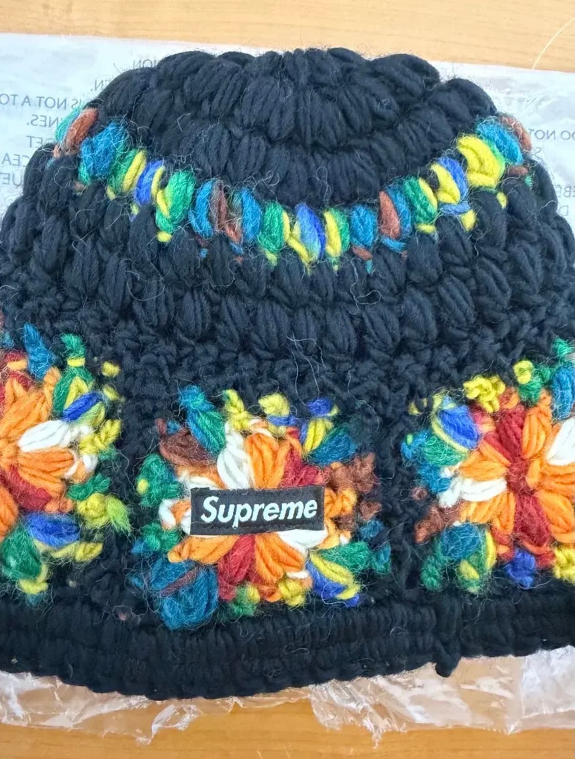 슈프림 크로셰비니 블랙 상품이미지1