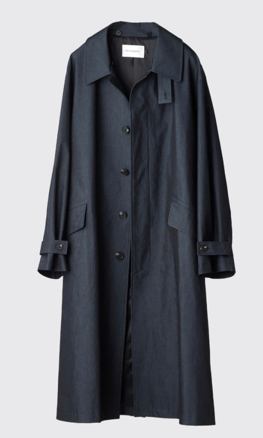 4) 해칭룸 리포터코트 스톤인디고 상품이미지1