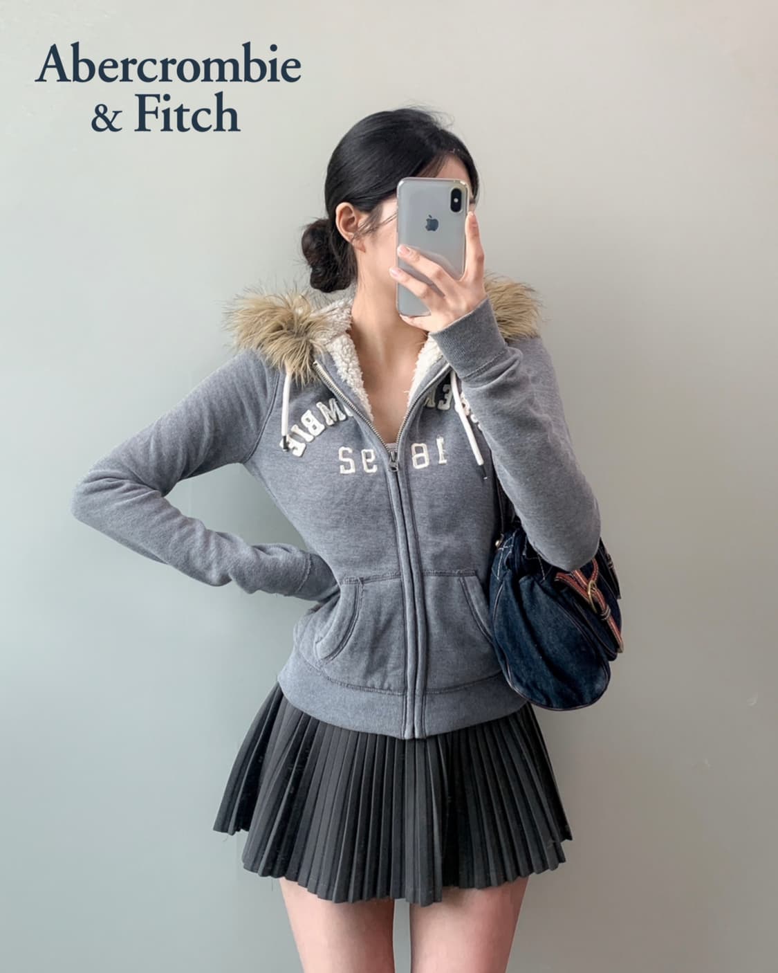 아베크롬비 울프조 후드집업 상품이미지2