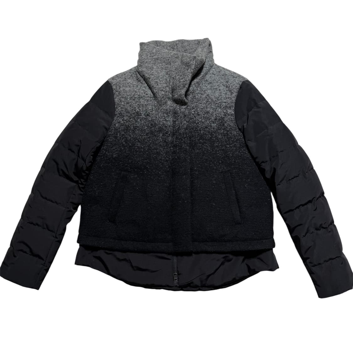 아르마니 익스체인지 그라데이션 덕다운 패딩점퍼 상품이미지3