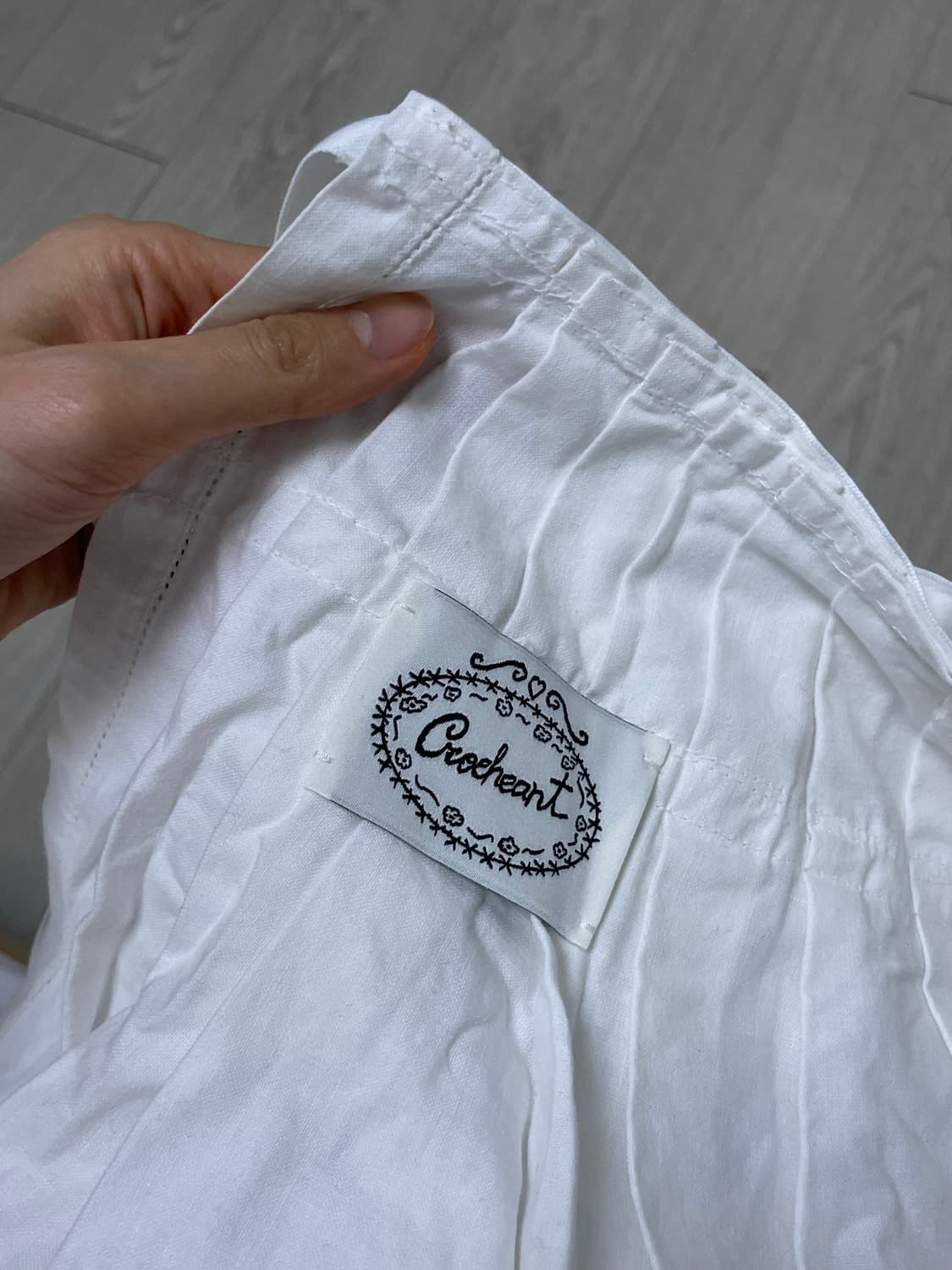 크로쉐안트 테이블 스커트 상품이미지3