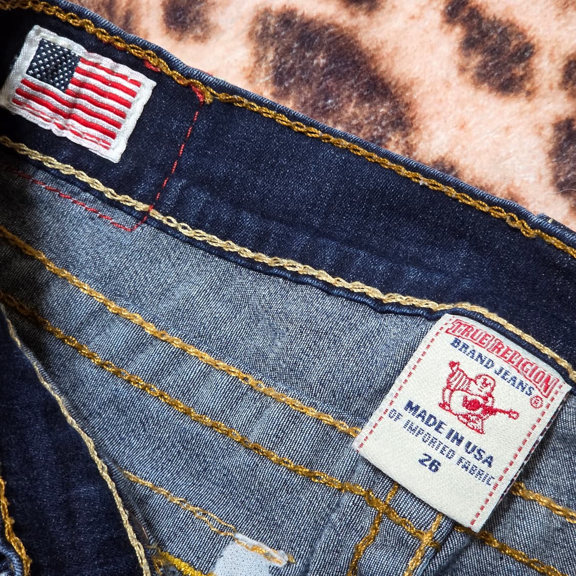 트루릴리전 미스티 진청 스키니 데님 팬츠 상품이미지6