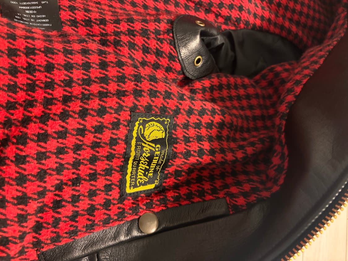 (XLsize) 말가죽 카페레이서 j100 가죽자켓 상품이미지4