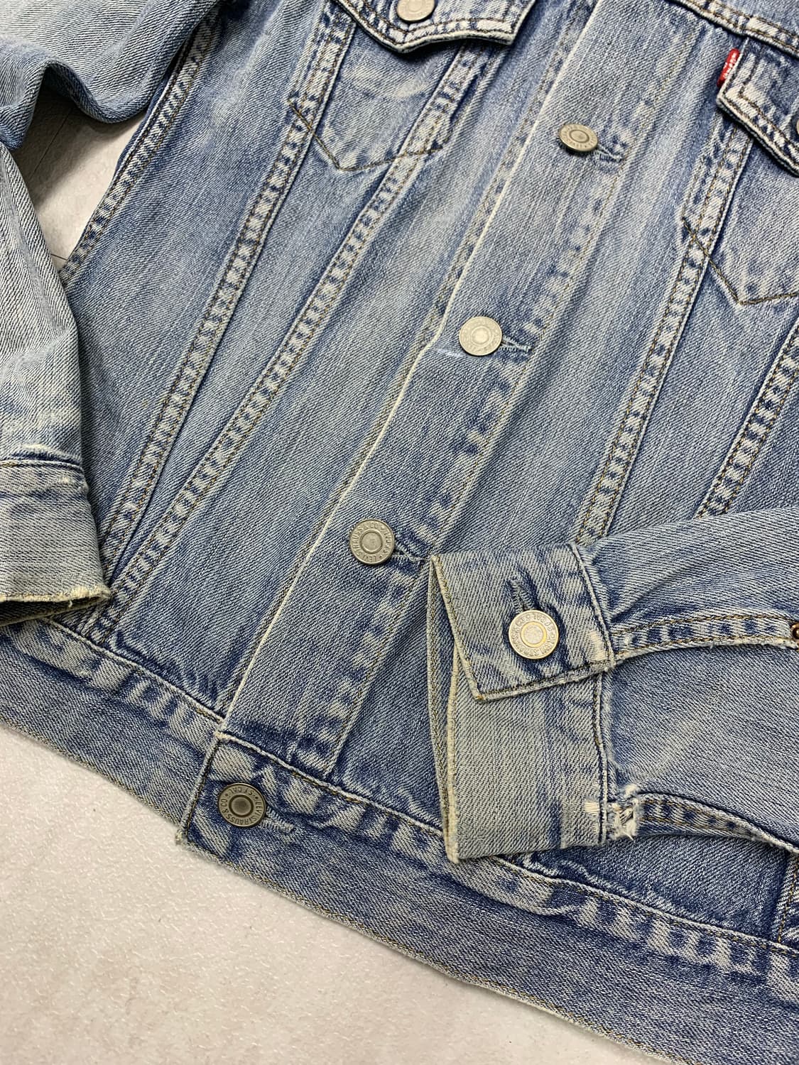 리바이스 연청 데님 자켓 #128 상품이미지4