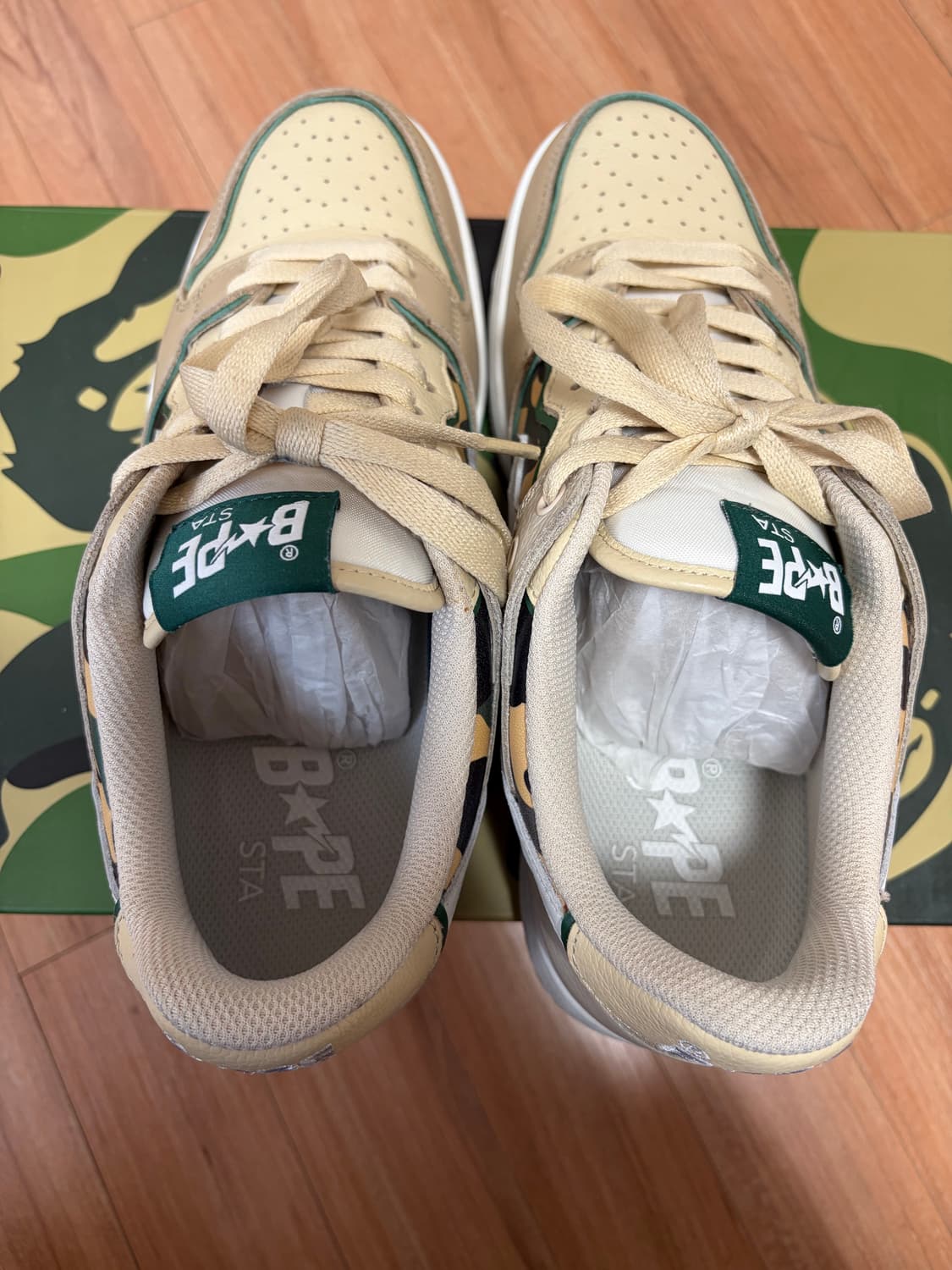 [280] 베이프 SK8 스타 베이지 상품이미지6