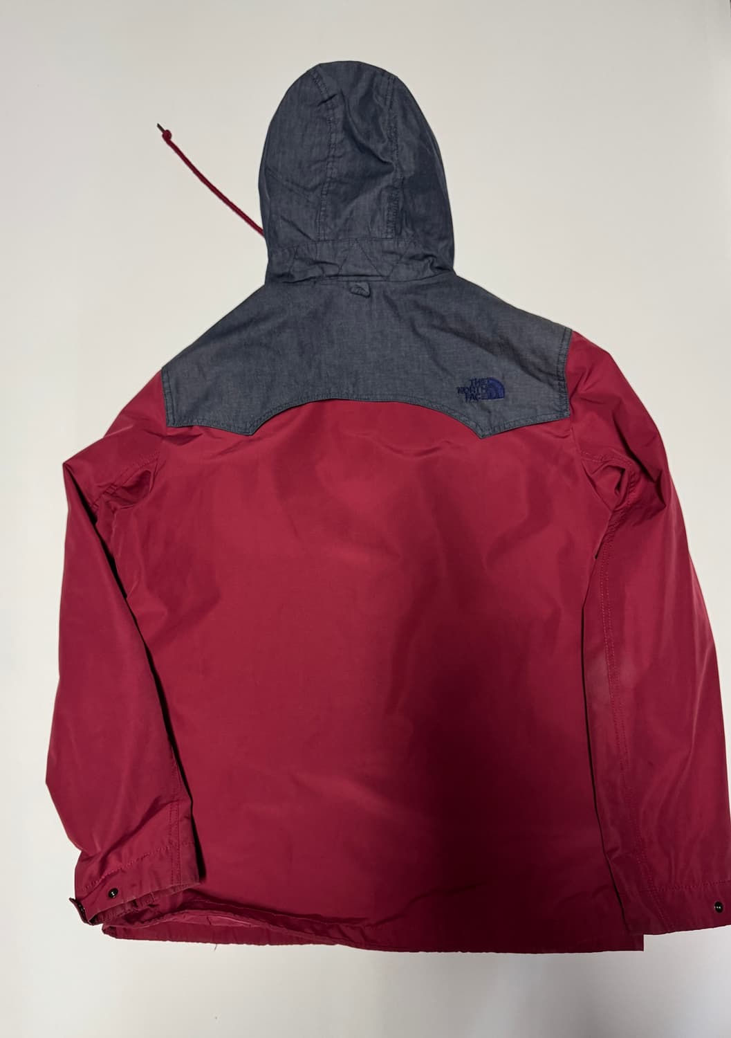 노스페이스 파이크스픽 코튼 혼방 후드 바람막이 자켓 L ~ XL 상품이미지3