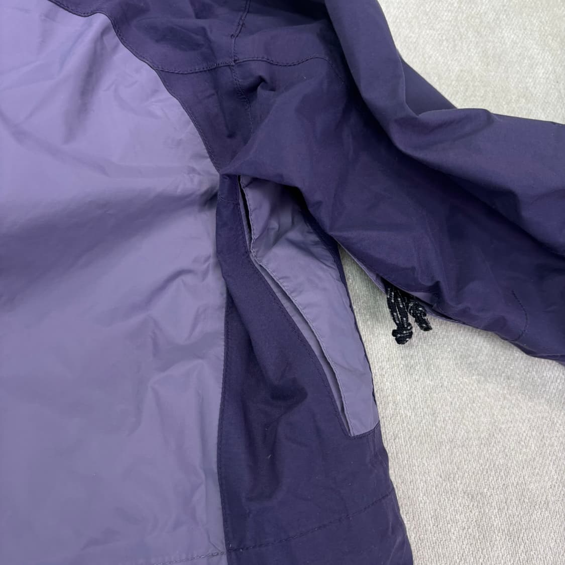 95 노스페이스 센터로고 퍼플 고어텍스 바람막이 자켓 상품이미지6