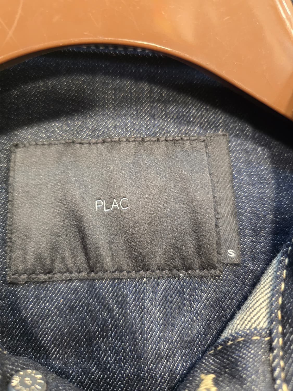 플랙 PLAC 남성 청자켓 데님자켓 S~M 상품이미지6