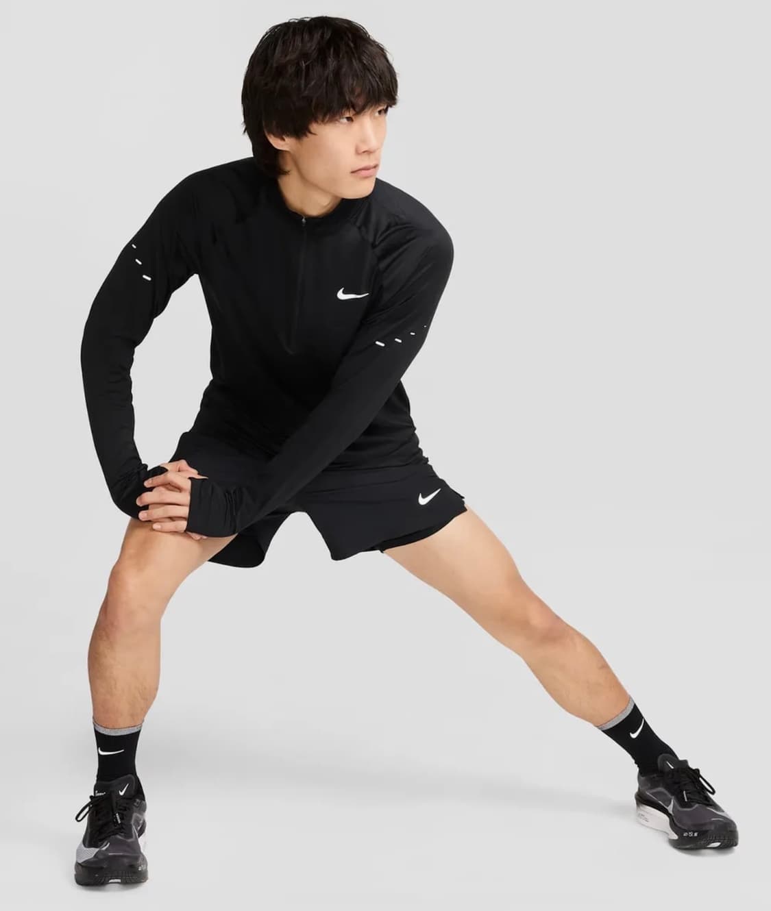 [새상품] M, XL) 나이키 스트라이드 드라이 핏 쿼터집 러닝탑 상품이미지3