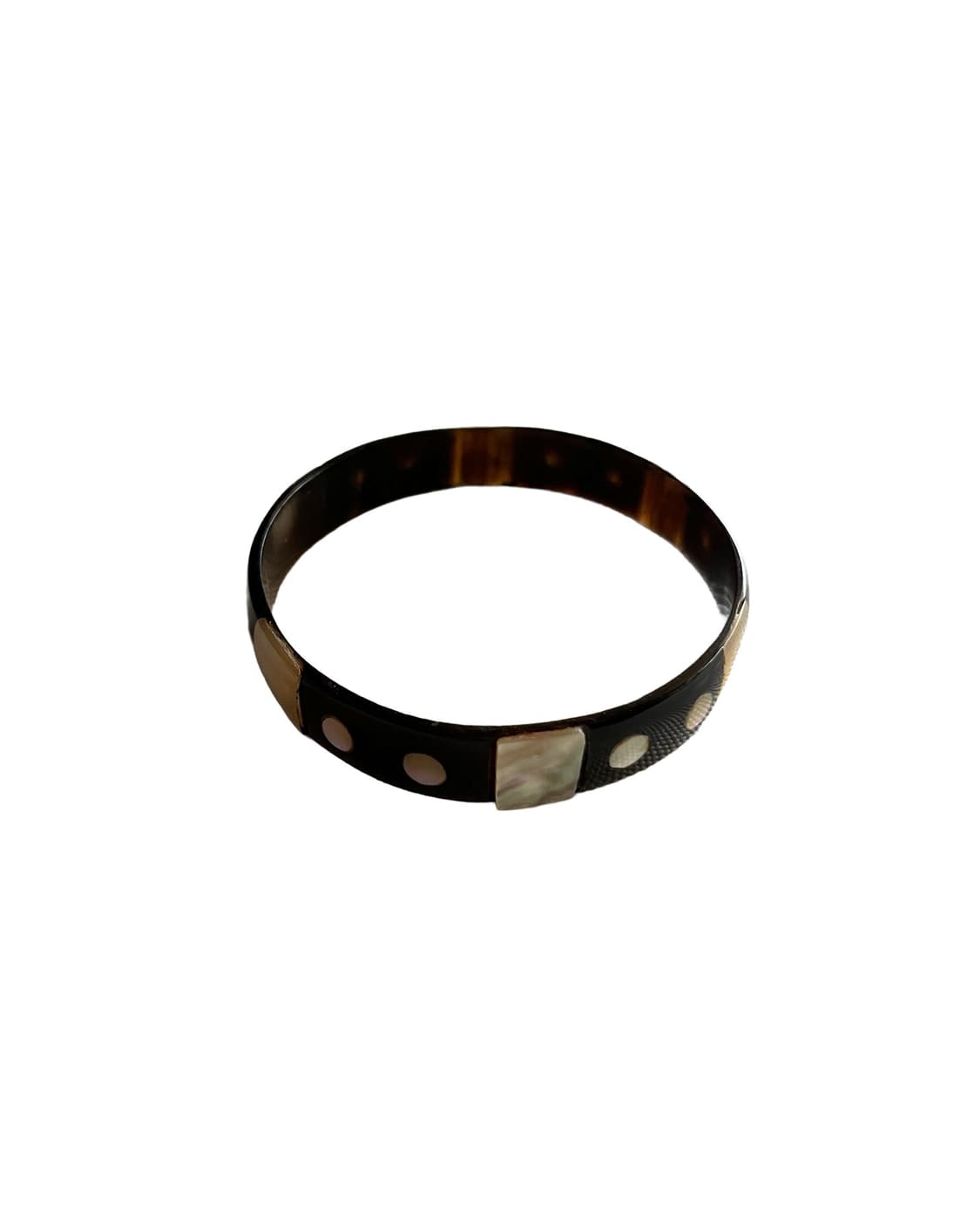 VINTAGE shell detail black+white bracele 상품이미지7