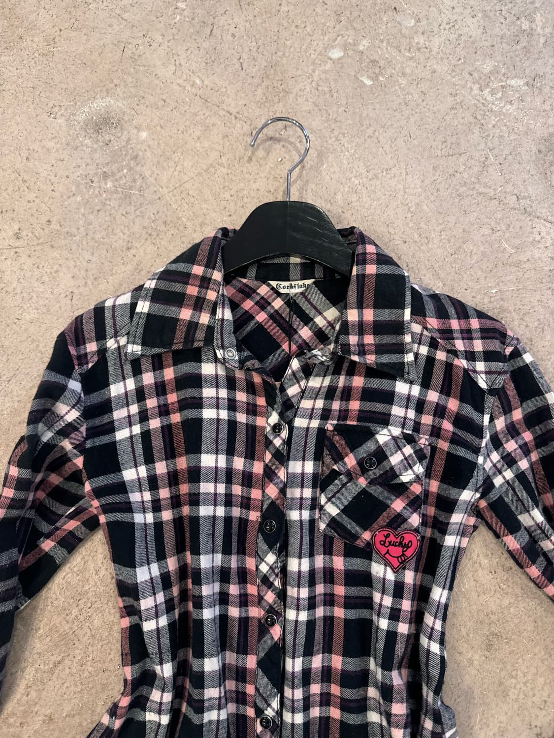 CORNFLAKE 체크셔츠 상품이미지2