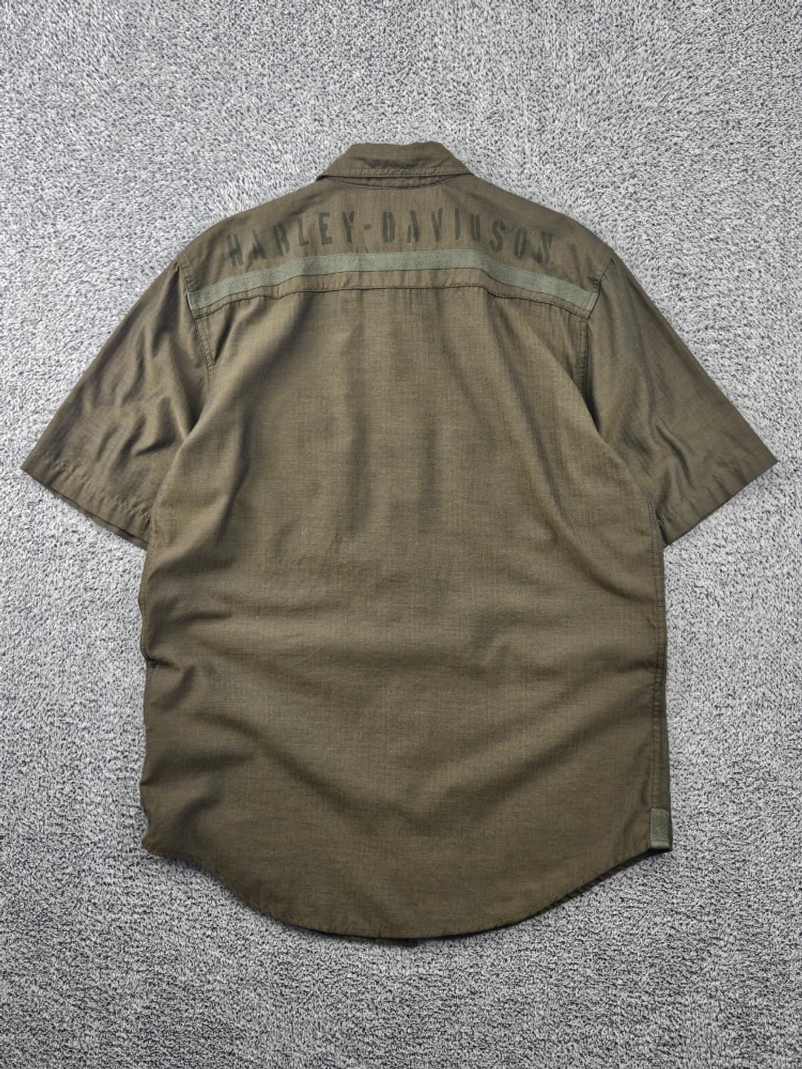 할리데이비슨 밀리터리 필드 바이커 하프 셔츠 ( M ) / 11594 상품이미지3