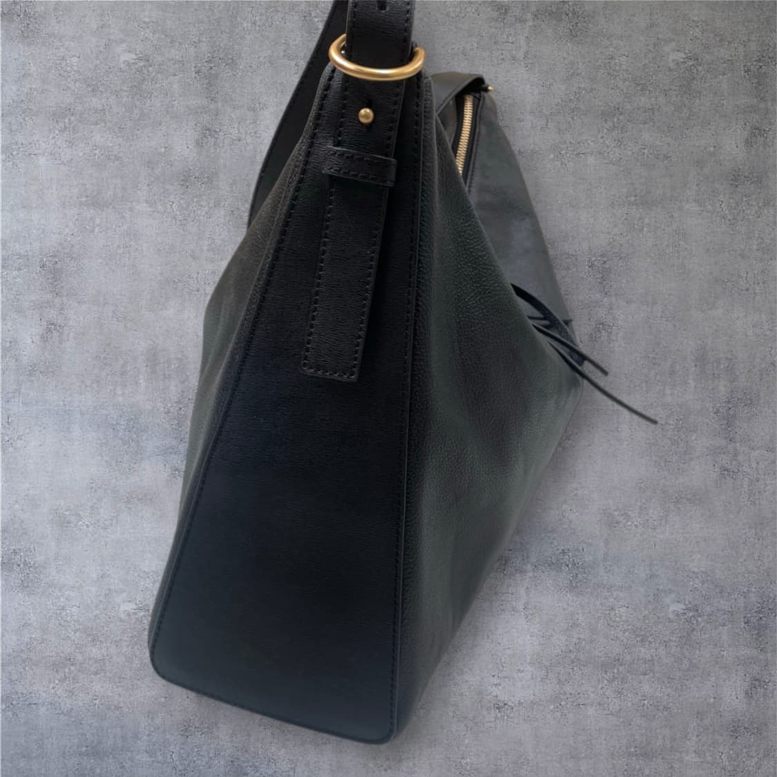 쿠론 Couronne 블랙 피어 숄더백 39 상품이미지6